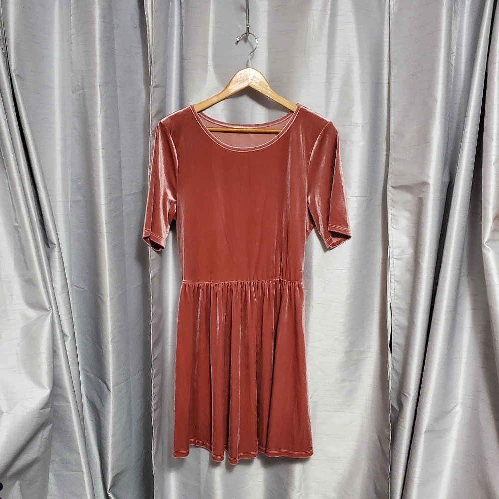 SOLD Copper Key • Velvet Dress